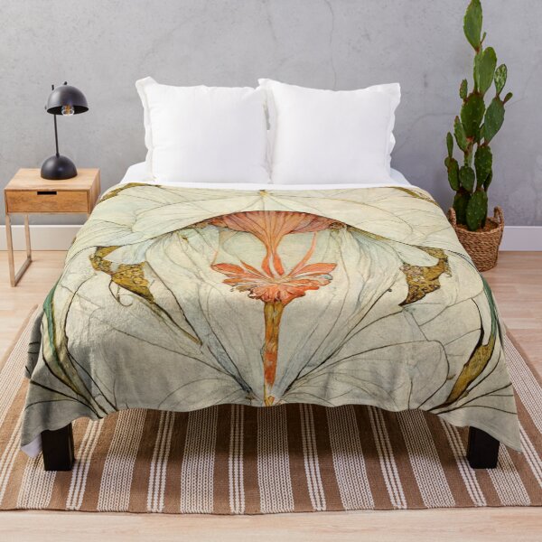 Item preview, art nouveau style floral illustration designed and sold by B-outfiters.