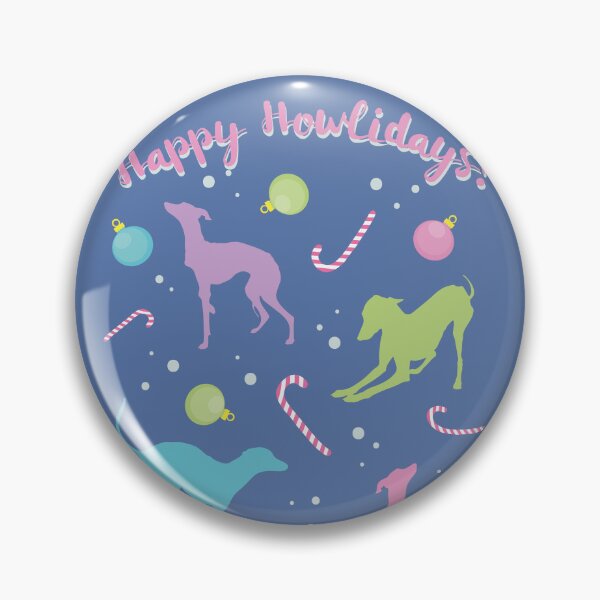 Item preview, Italian Greyhound Silhouettes Cute Christmas Pattern designed and sold by edrawings38.