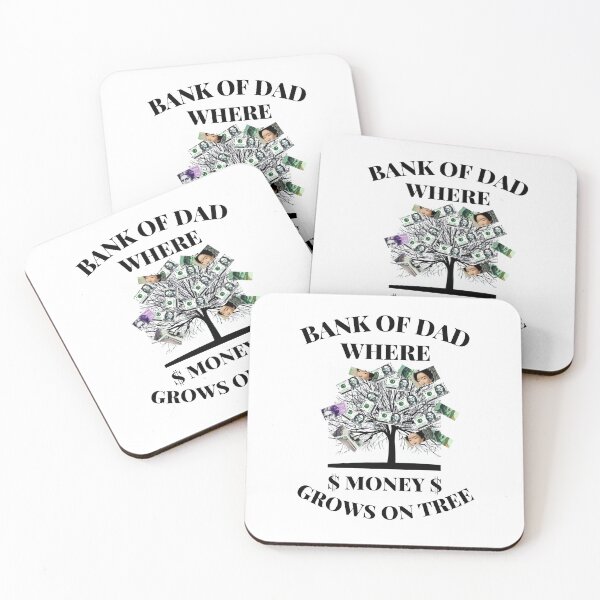 Item preview, Bank of Dad.  Where money grows on tree. designed and sold by MacjarrGems.