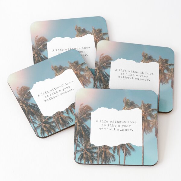 Item preview, Una vida sin amor es como un año sin verano designed and sold by Beach-Designs.