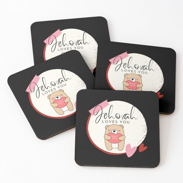 Item preview, Jehovah loves you beary much! designed and sold by fsultesart.