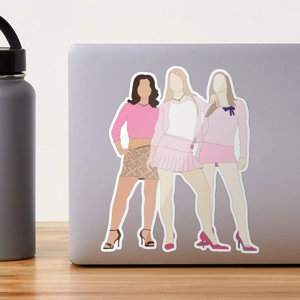 Mean Girls - The Plastics Sticker for Sale by josephollie