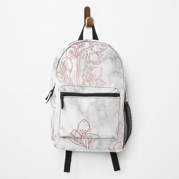 Item preview, Grey Marble w/Rose Gold Flowers designed and sold by MindedInc.