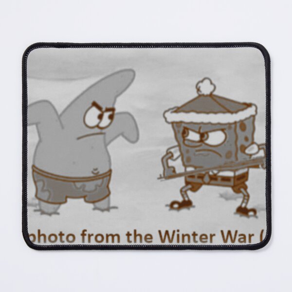 Item preview, Spongebob winter war fake history meme designed and sold by SilverFrog.