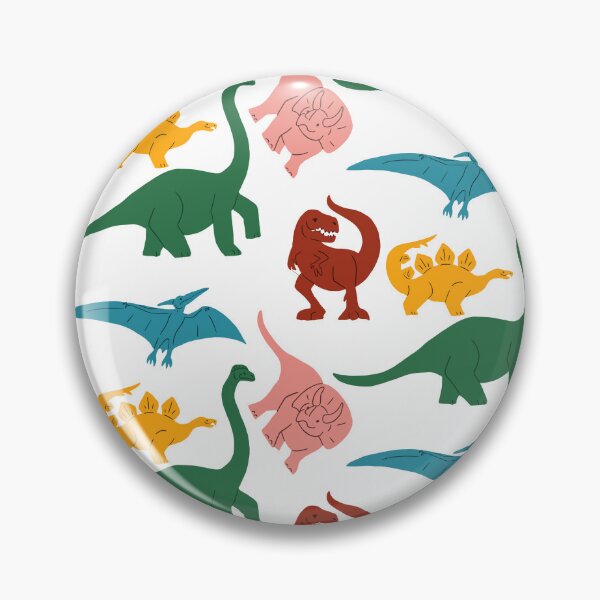Item preview, lindo patrón de dinosaurio - dinosaurios jurásicos coloridos para niños designed and sold by Patrick Gervacio.