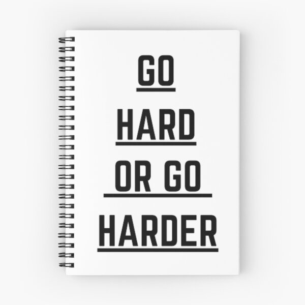 Item preview, GO HARD OR GO HARDER designed and sold by Damljan Jugovic.