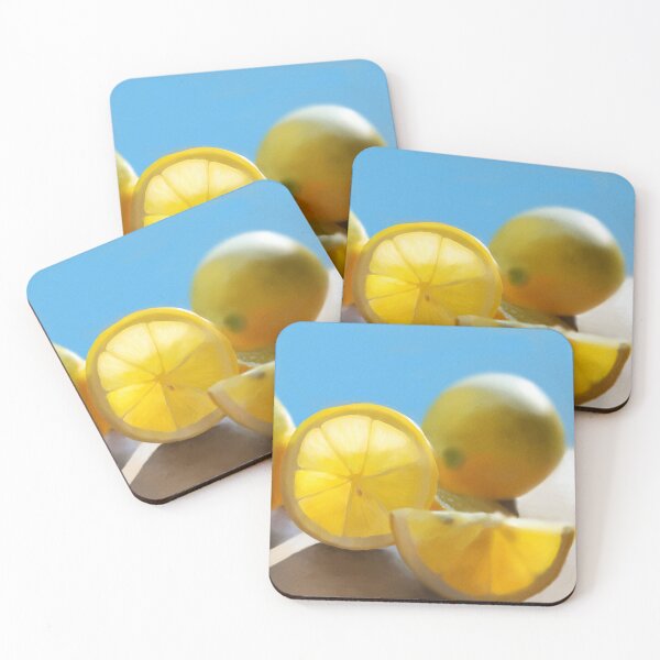 Item preview, Lemons Against Blue designed and sold by Melissa Mielke.