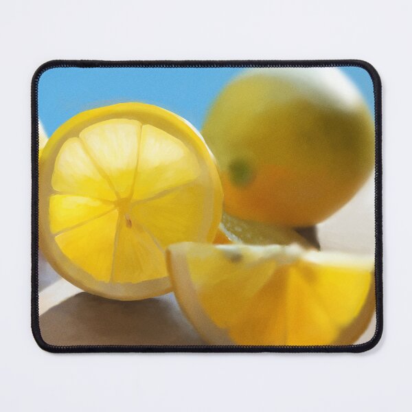 Item preview, Lemons Against Blue designed and sold by Melissa Mielke.