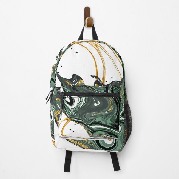 Item preview, Marble Swirls 2 (Black, Green, Gold) designed and sold by MindedInc.