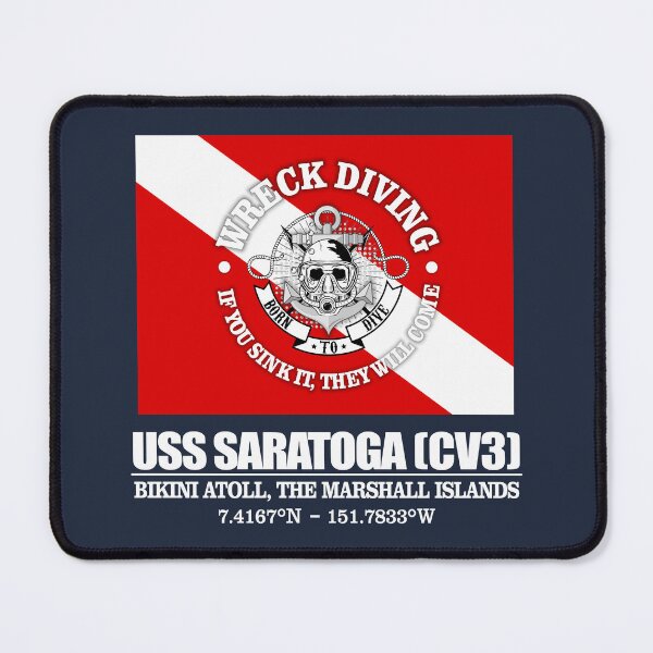 Item preview, USS Saratoga (best wrecks) designed and sold by curranmorgan.