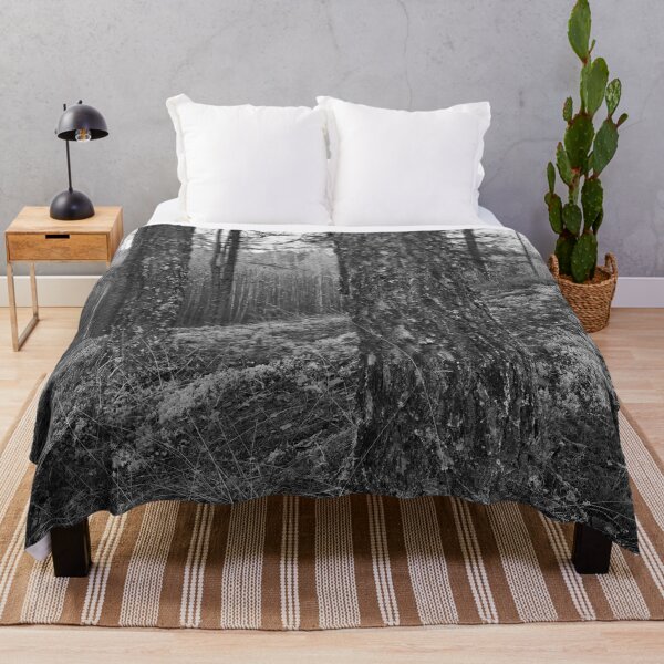 Item preview, The north side. Pine forest bw designed and sold by Jouko Lehto Photography.