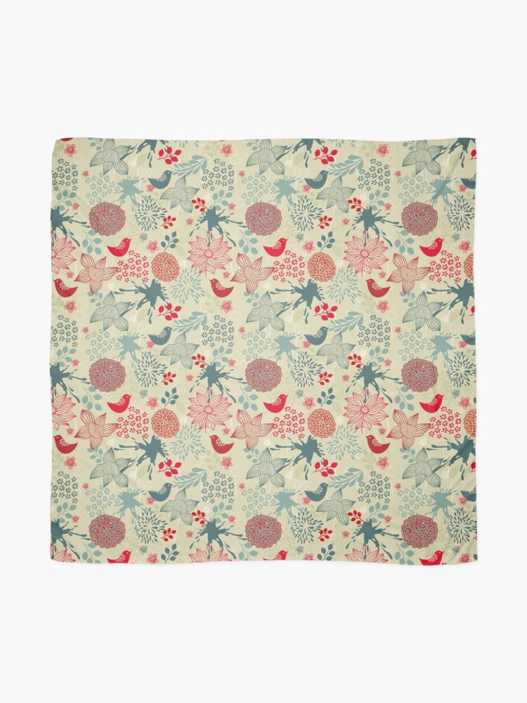 Alternate view of Cute Doodle Pattern Scarf