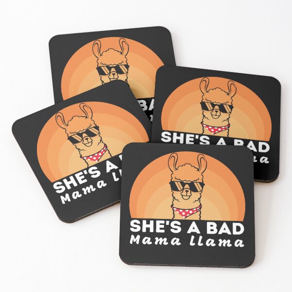 Item preview, Shes a Bad Mama llama designed and sold by Pixelish.