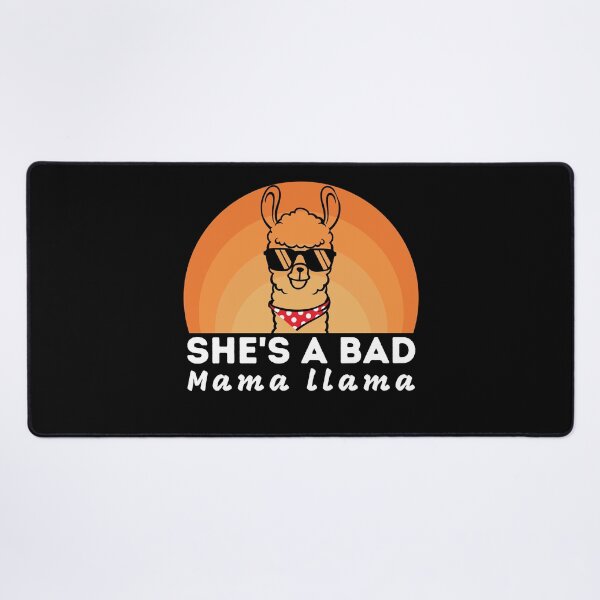 Item preview, Shes a Bad Mama llama designed and sold by Pixelish.