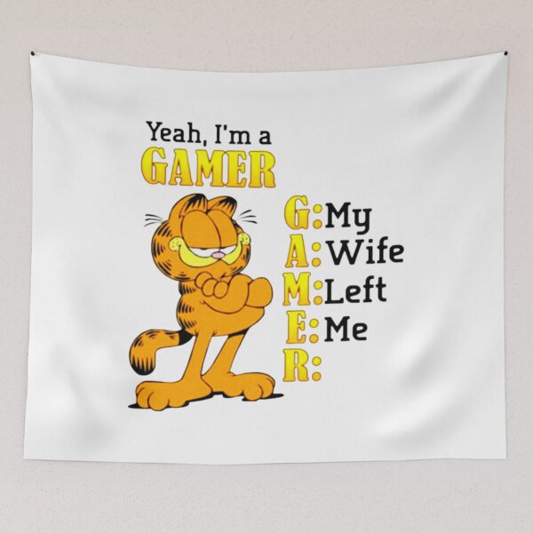 Item preview, Yeah, I'm a GAMER , My Wife Left Me designed and sold by Handrixx.