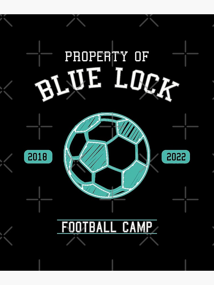 "Blue Lock - Awesome Logo , Blue Lock Football Logo" Poster for Sale by ...