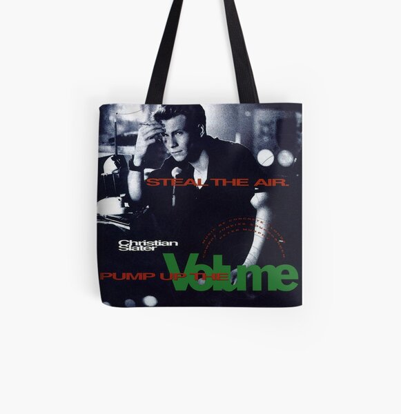 Pump Up The Volume All Over Print Tote Bag