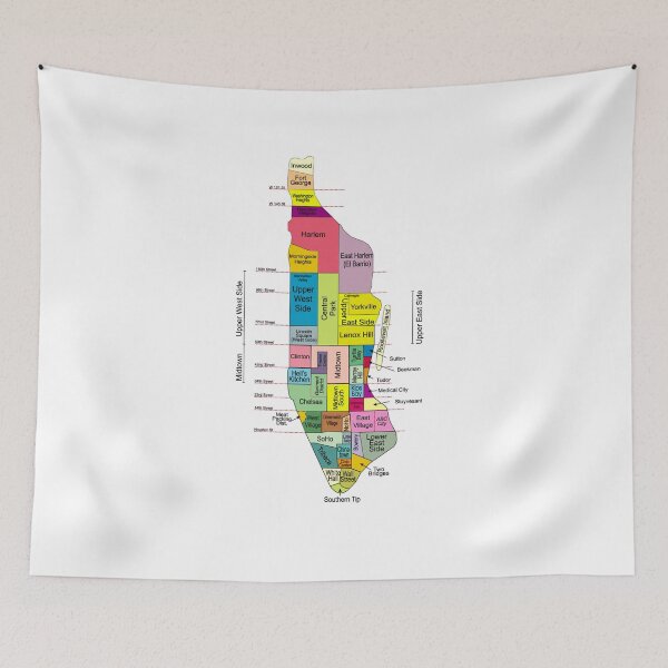 Item preview, New York City Manhattan Map designed and sold by Deasdw1.