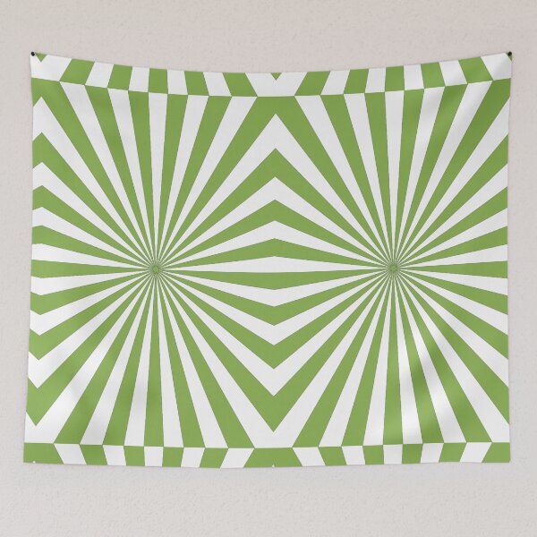 Item preview, PANTONE COLOUR OF THE YEAR 2017|GREENERY|OPTICAL ILLUSION designed and sold by ozcushionstoo.