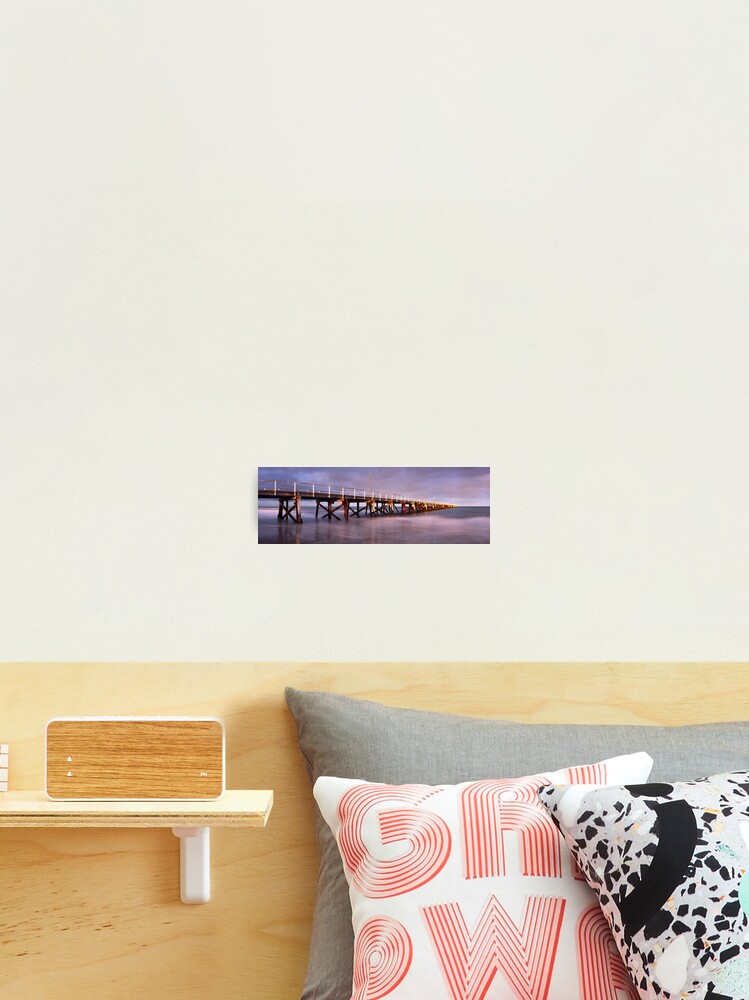 Thumbnail 1 of 3, Photographic Print, Semaphore Beach Pier, Adelaide, South Australia designed and sold by Chockstone.