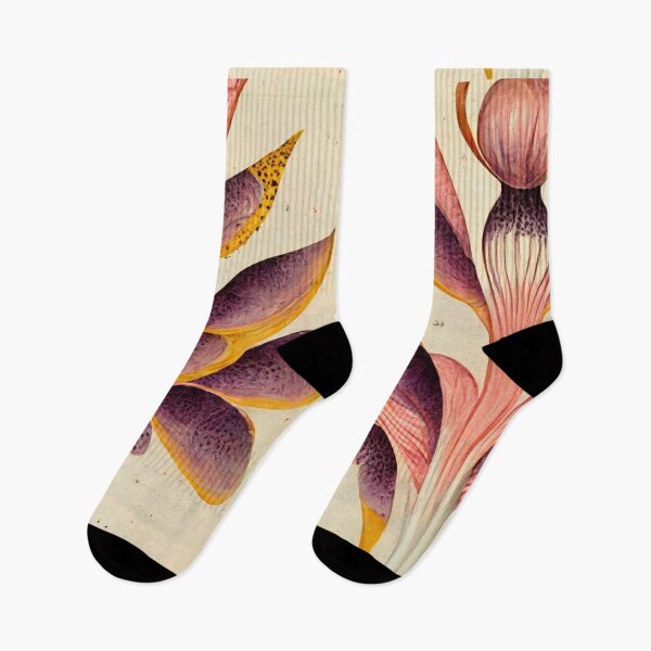Item preview, art nouveau style floral illustration designed and sold by B-outfiters.