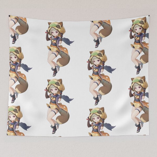 Item preview, Genshin Impact Thoma Hilichurl Hydro Slime Arataki Itto anime designed and sold by ABZDesigner.