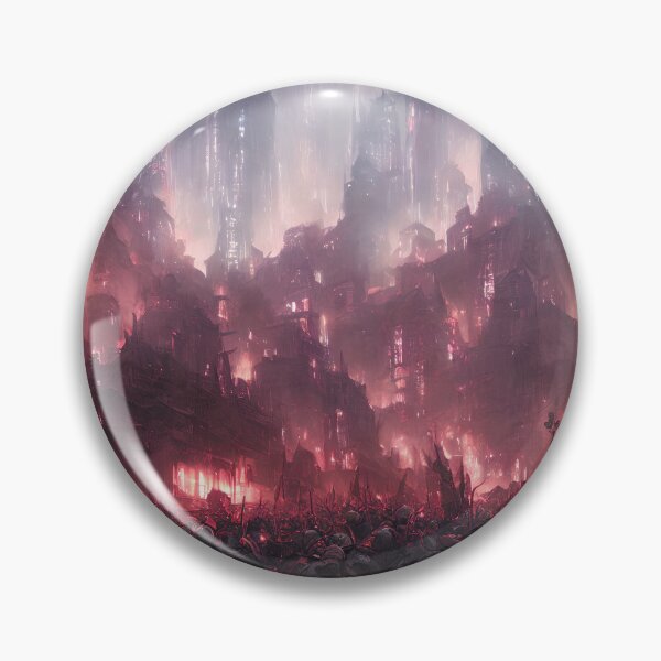 Item preview, Orc horde storming a city designed and sold by kiwimick.