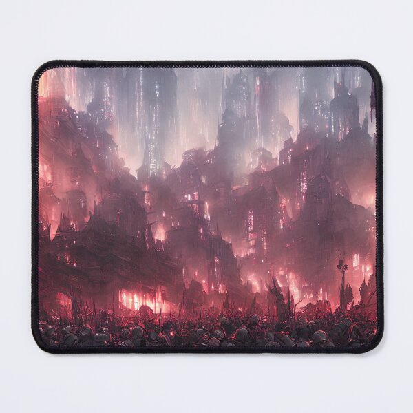 Item preview, Orc horde storming a city designed and sold by kiwimick.