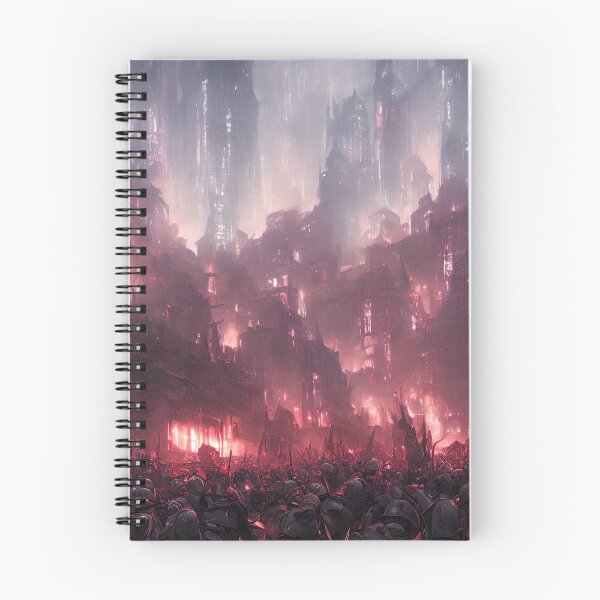 Item preview, Orc horde storming a city designed and sold by kiwimick.
