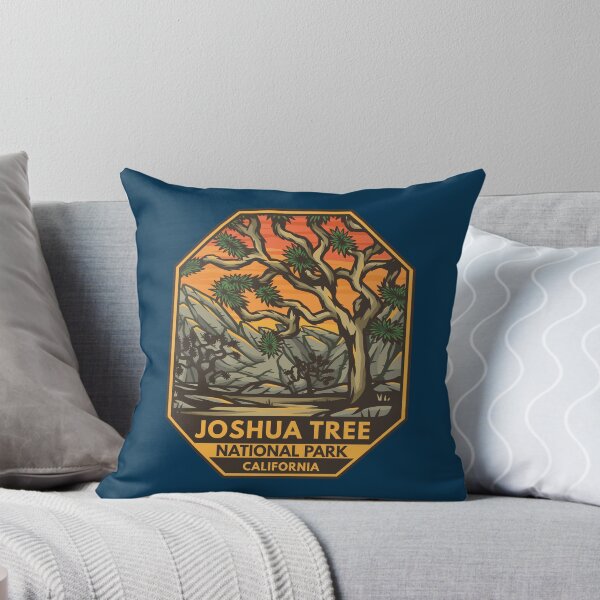Item preview, Joshua Tree National Park Sunset Retro Emblem designed and sold by KrisSidDesigns.