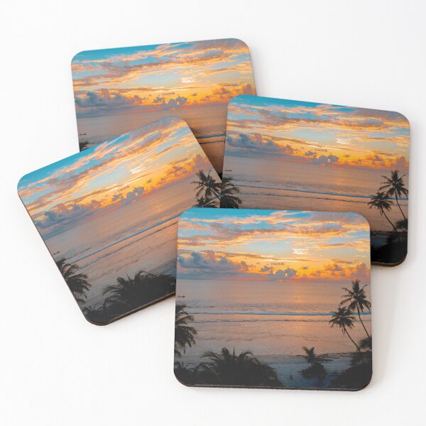 Item preview, Beautiful Maldives Ocean Sunset, Tropical Sunset Sky designed and sold by newburyboutique.