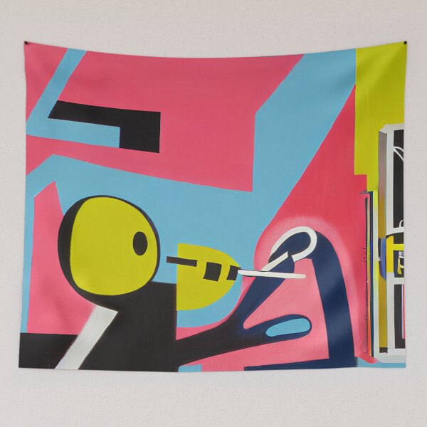 Item preview, vbstrvctivsm- sewing (Abstract Art 57) designed and sold by vbstrvctivsm.