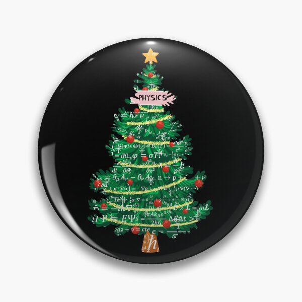 Artikelvorschau, Weihnachtsbaum mit Physik-Vibes, für Physik- und Wissenschaftsliebhaber entworfen und verkauft von NoetherSym.