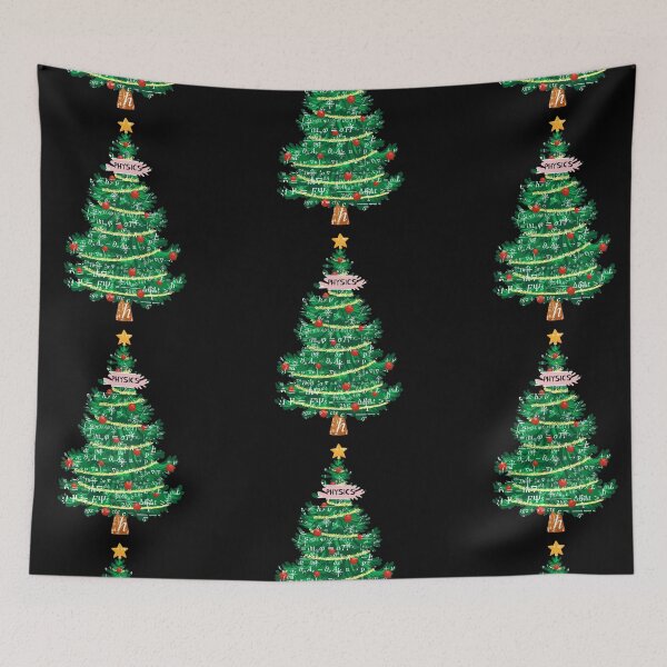 Item preview, Christmas tree with physics vibes, for physics and science lovers designed and sold by NoetherSym.