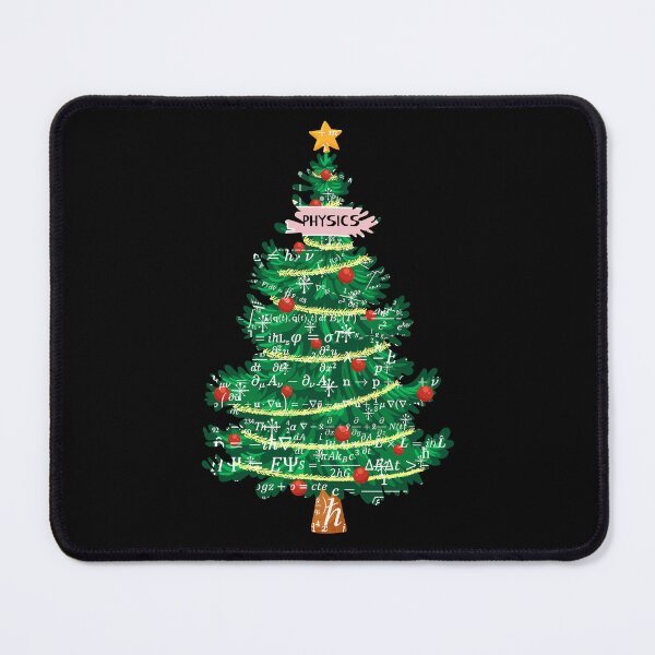 Item preview, Christmas tree with physics vibes, for physics and science lovers designed and sold by NoetherSym.