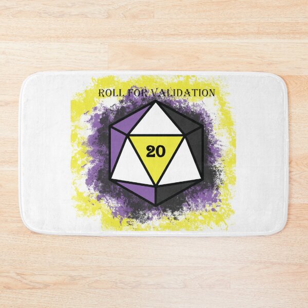 Item preview, Validation Roll: Nonbinary designed and sold by Izayo-Darke1.
