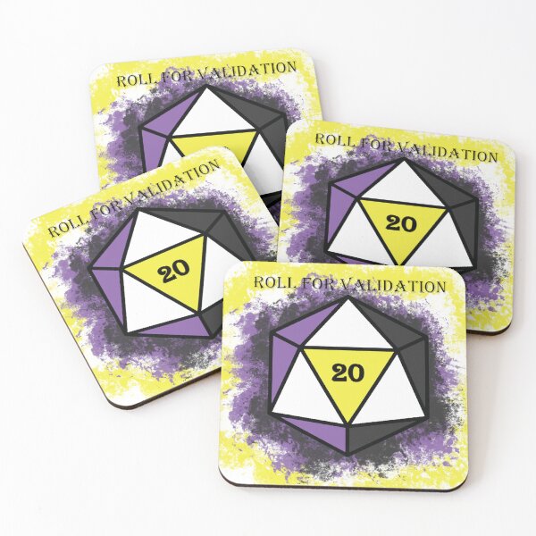 Item preview, Validation Roll: Nonbinary designed and sold by Izayo-Darke1.