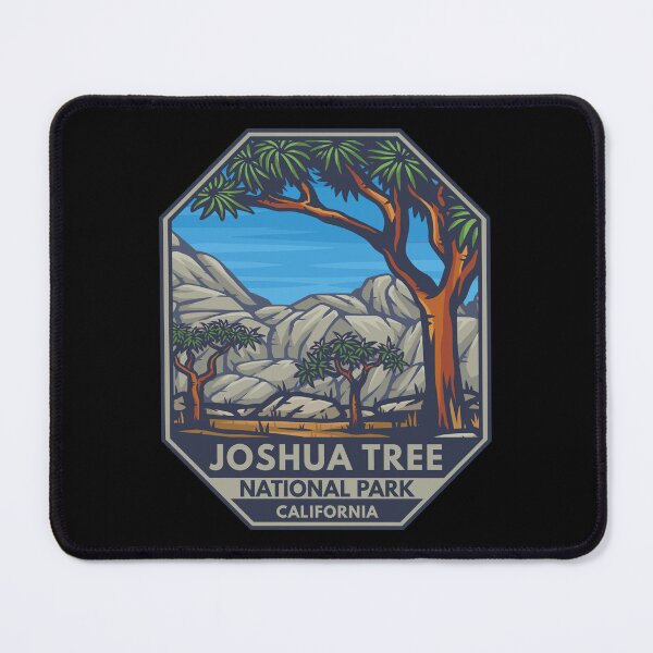 Item preview, Joshua Tree National Park Retro Emblem designed and sold by KrisSidDesigns.
