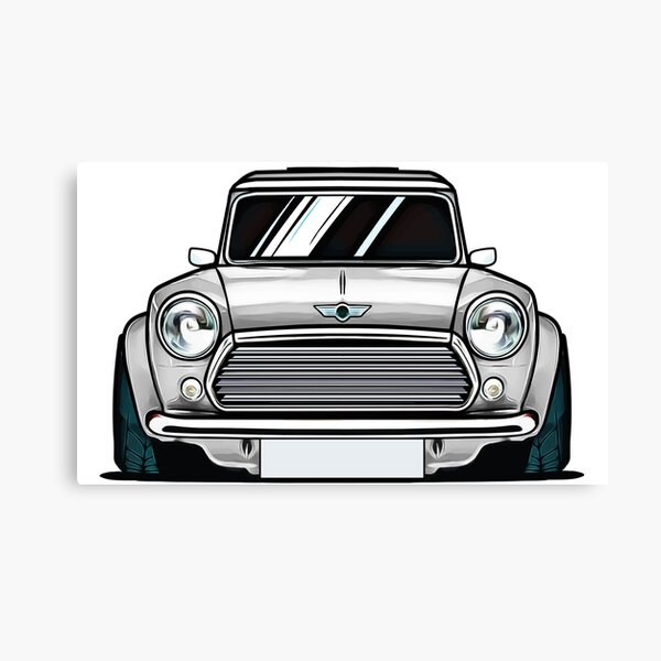 Mini Cooper S Countryman R60 vector drawing