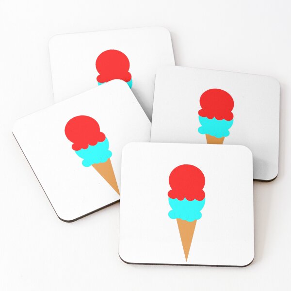 Item preview, Strawberry and blue raspberry ice cream designed and sold by Amethyst's Shop.