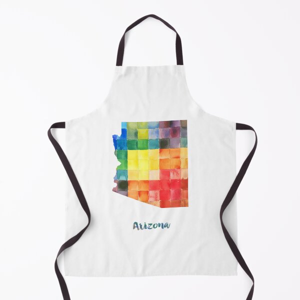 Item preview, Arizona Watercolor Map Painting designed and sold by InkistPrints.