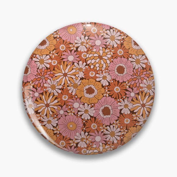 Item preview, Retro Floral Pattern designed and sold by antevasinart.