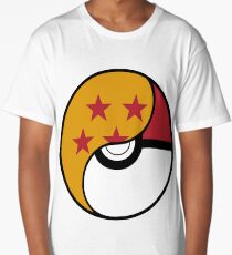 Dragon Ball x Pokemon Long T-Shirt