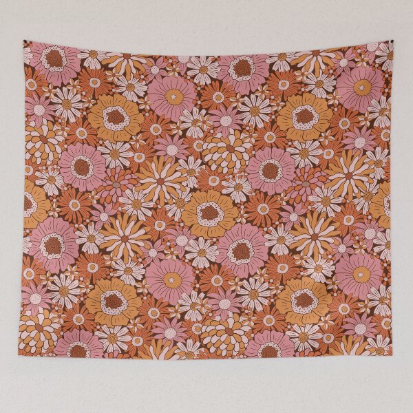 Item preview, Retro Floral Pattern designed and sold by antevasinart.