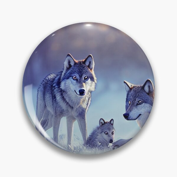 Item preview, A beautiful wolf in winter. designed and sold by Maniock.