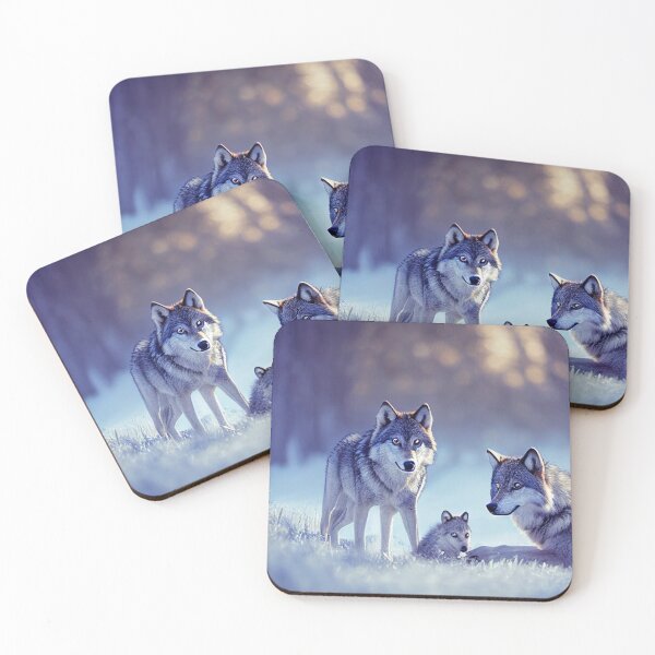 Item preview, A beautiful wolf in winter. designed and sold by Maniock.