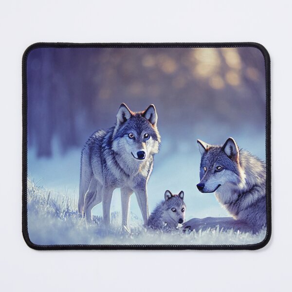 Item preview, A beautiful wolf in winter. designed and sold by Maniock.