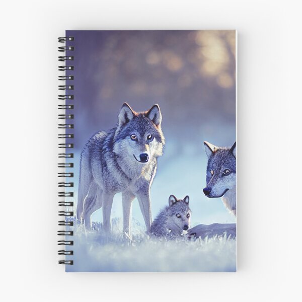 Item preview, A beautiful wolf in winter. designed and sold by Maniock.