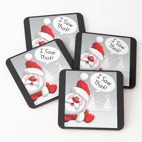 Item preview, Santa - I Saw That! designed and sold by FXR-Designs.