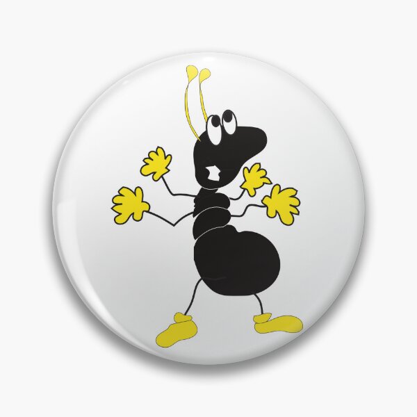 Item preview, black and yellow ant designed and sold by Igmir.